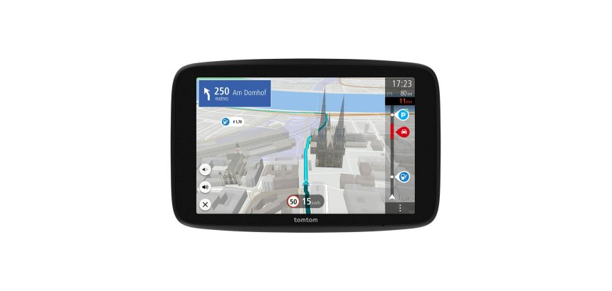 TomTom GO navigator Handheld/Fixed 17.8 cm (7") Touchscreen Black