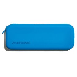 Muitomas SILPENCASEBL astuccio per matita Astuccio portamatite Silicone Blu artico