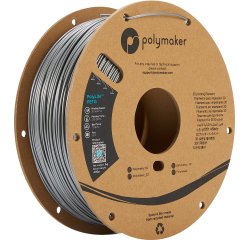 Polymaker PB01012 3D-Druckmaterial PETg (polyethylenterephthalatglykol) Silber 1 kg
