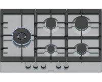 SIEMENS Plaque gaz EC7A5SI90, iQ500, 5 foyers, 75 cm, StepFlame