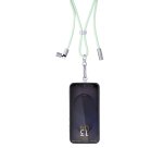 Intenso Handykette als Lade- + Datenkabel USB-C bis 1,65m grün cavo USB USB C Verde