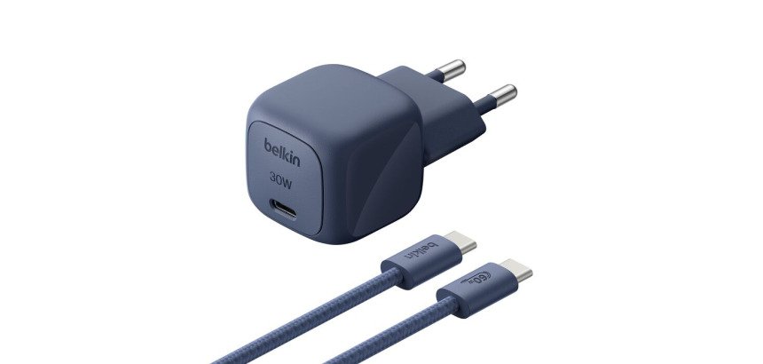 Belkin BoostCharge Ordinateur portable Bleu Secteur Charge rapide Intérieure