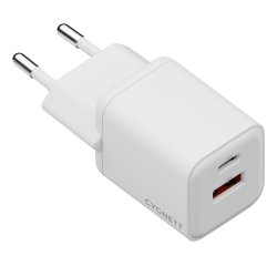 Cygnett PowerPlus Smartphone, Tablet, Orologio intelligente Bianco AC Ricarica rapida Interno