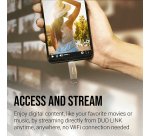 PNY DUO LINK USB flash drive 64 GB USB Type-A / USB Type-C 3.2 Gen 1 (3.1 Gen 1) Stainless steel