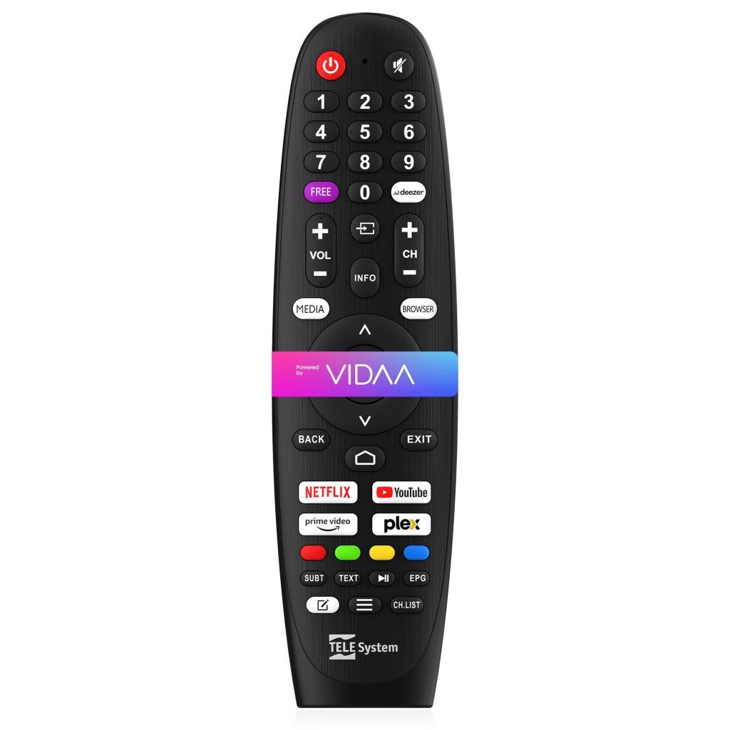 TELE System 58035023 remote control TV Press buttons