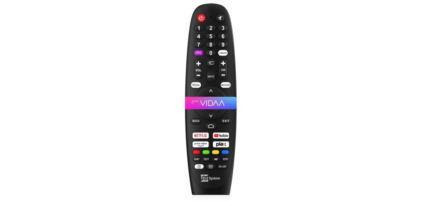 TELE System 58035023 telecomando TV Pulsanti