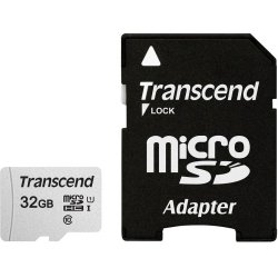 Transcend microSDHC 300S 32GB 32 Go NAND Classe 10