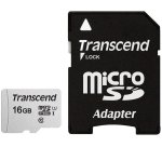 Transcend microSDHC 300S 16GB 16 Go NAND Classe 10
