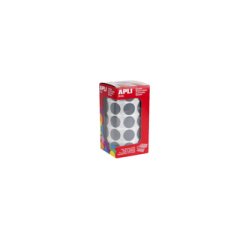 Gommette apli kids ronde 20mm coloris gris rouleau 1770     unites