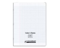 Cahier A Rabat Conquerant Classique Agrafe 240X320 48P 90G Seyes Polypro