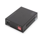Digitus Convertitore multimediale Gigabit PoE, RJ45 / SFP, PSE