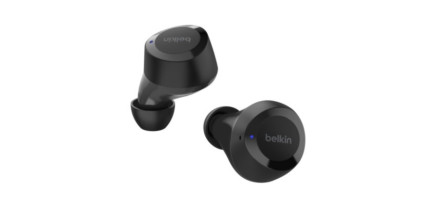 Belkin SoundForm Bolt Casque True Wireless Stereo (TWS) Ecouteurs Appels/Musique Bluetooth Noir