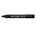 Marcatore a base d'acqua Uni Posca PC5M  - punta tonda media da 1,8mm a 2,5mm - nero - Uni Mitsubishi