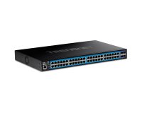 Trendnet TEG-3524S commutateur réseau Géré Gigabit Ethernet (10/100/1000) Noir