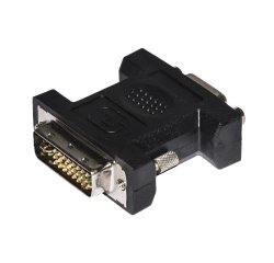 Link Accessori LKADAT29 cable gender changer DVI-I VGA Black