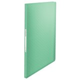 Protège-documents Colour'Breeze 40 pochettes, 80 vues, en polypropylène 5/10ème. Coloris Vert