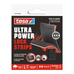 Bande auto-agrippante Ultra Power Lock Strips, 25x50mm