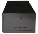 LINK Armadio Rack 19" 6U Serie Light Colore Nero Con Porta Vetro (Axpxl) Mm 300X400X530 Ripiano Incluso