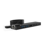 Compulocks HUB01 base para portátil y replicador de puertos USB 2.0 Type-C Negro