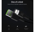 Green Cell KABGC12 cavo Lightning 2 m Nero