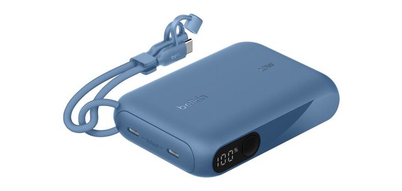 Belkin BPB027HQBL banque d'alimentation électrique 10000 mAh Bleu
