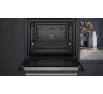 SIEMENS Four encastrable pyrolyse HR578GFS7F, iQ500, Ajout de vapeur
