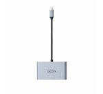 DICOTA D32064 station d'accueil Tablette/Smartphone/ordinateur portable Argent