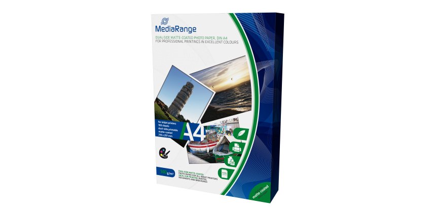 MediaRange MRINK111 photo paper A4 White Matte