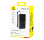 Baseus Bipow 2 Polímero de litio 10000 mAh Negro