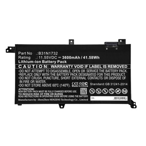 DLH AASS4882-B042Y2 composant de laptop supplémentaire Batterie