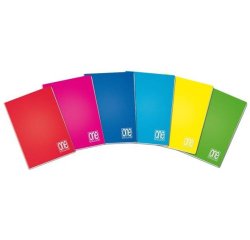 Blasetti One Color writing notebook A4 21 sheets Multicolour