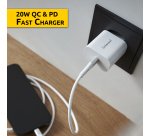 Intenso POWER ADAPTER USB-C/7802012 Universale Bianco AC Ricarica rapida Interno