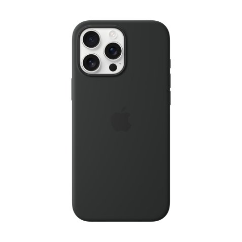 Apple Coque en silicone avec MagSafe pour iPhone 16 Pro Max - Noir