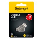 Intenso cMobile Line USB flash drive 128 GB USB Type-A / USB Type-C 3.2 Gen 1 (3.1 Gen 1) Silver