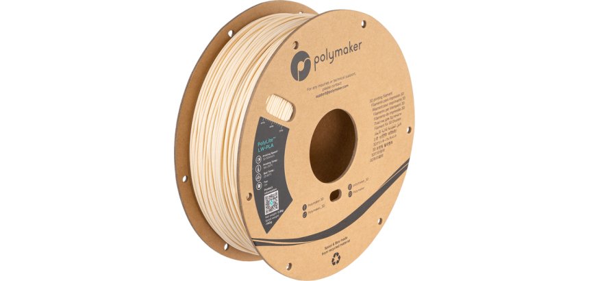 Polymaker PA08002 3D Printing Material Polylactic Acid (PLA) White 800 g
