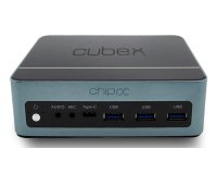 Chip PC CUBEX Intel Core Ultra 7 155U 16 Go DDR5-SDRAM 512 Go SSD Windows 11 Pro Mini PC Station de travail Vert