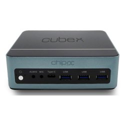Chip PC CUBEX 13 Intel® Core™ i5 i5-1340P 16 Go DDR5-SDRAM 512 Go SSD Windows 11 Pro Mini PC Gris