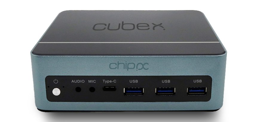 Chip PC CUBEX 13 Intel® Core™ i5 i5-1340P 16 Go DDR5-SDRAM 512 Go SSD Windows 11 Pro Mini PC Gris