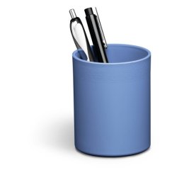 Durable ECO pen/pencil holder Recycled plastic Blue