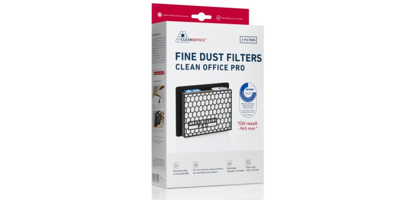 Clean Office Pro Feinstaubfilter Filtre de sortie 2 pièce(s)