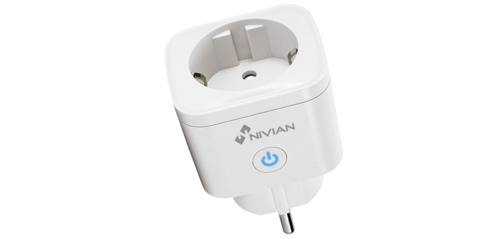 Nivian NVS-SOCKETF-W2 enchufe inteligente 3680 W Hogar Blanco