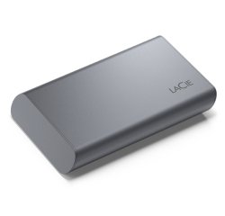 LaCie Mobile SSD Secure Tecnología Thunderbolt (Rayo) 1 TB USB Tipo C 3.2 Gen 2 (3.1 Gen 2) Gris