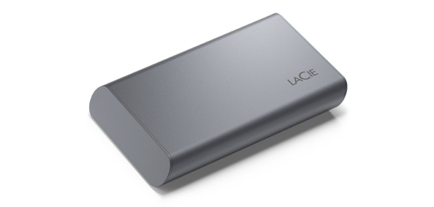 LaCie Mobile SSD Secure Tecnología Thunderbolt (Rayo) 2 TB USB Tipo C 3.2 Gen 2 (3.1 Gen 2) Gris