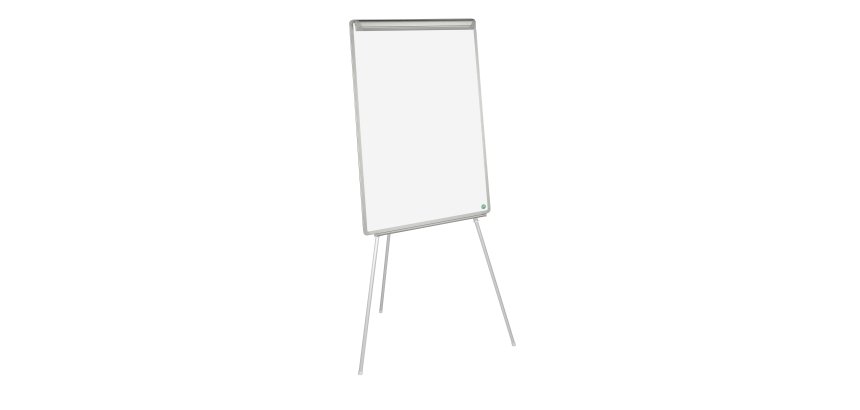 Bi-Office Earth Libera installazione 700 x 1000 mm Alluminio Bianco