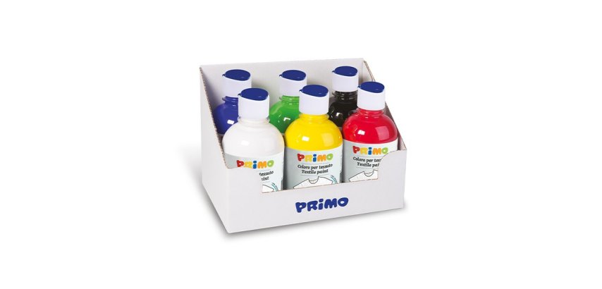 Primo 411TX6ASS pittura ad acqua Multi 300 ml Bottiglia 6 pz