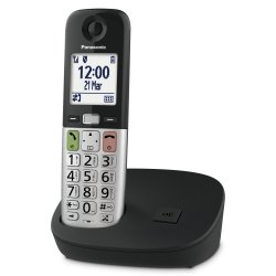Panasonic KX-TGU410EXB telephone DECT telephone Caller ID Black, Silver