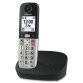 Panasonic KX-TGU410EXB telephone DECT telephone Caller ID Black, Silver
