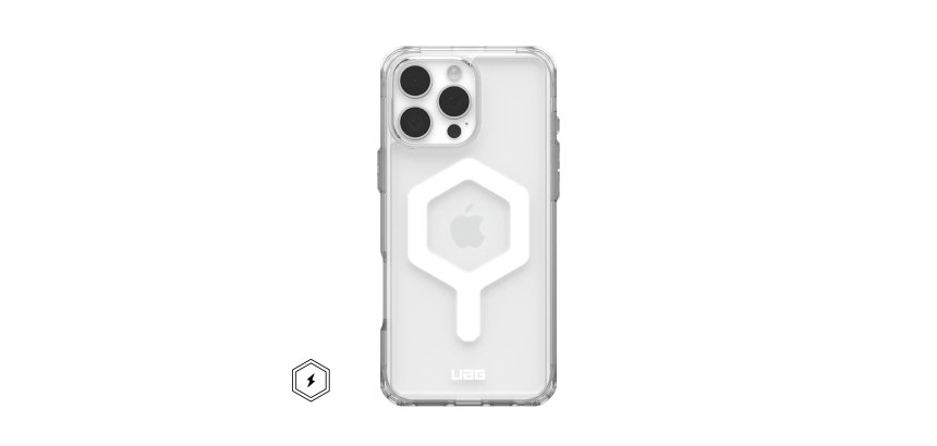 Urban Armor Gear Plyo funda para teléfono móvil 17,5 cm (6.9") Transparente, Blanco