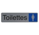 Plaque de signalisation 'Toilettes Dame'
