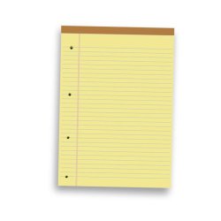 Pigna 0514394RM writing notebook A4 50 sheets Yellow